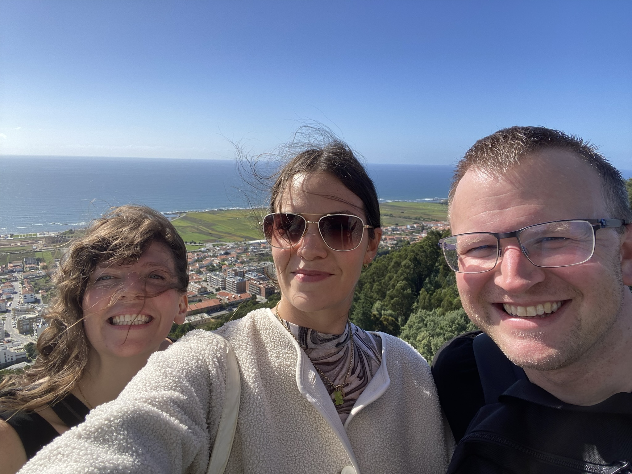 Made it to the top of the tower in Vianna de Castelo after Euruko
