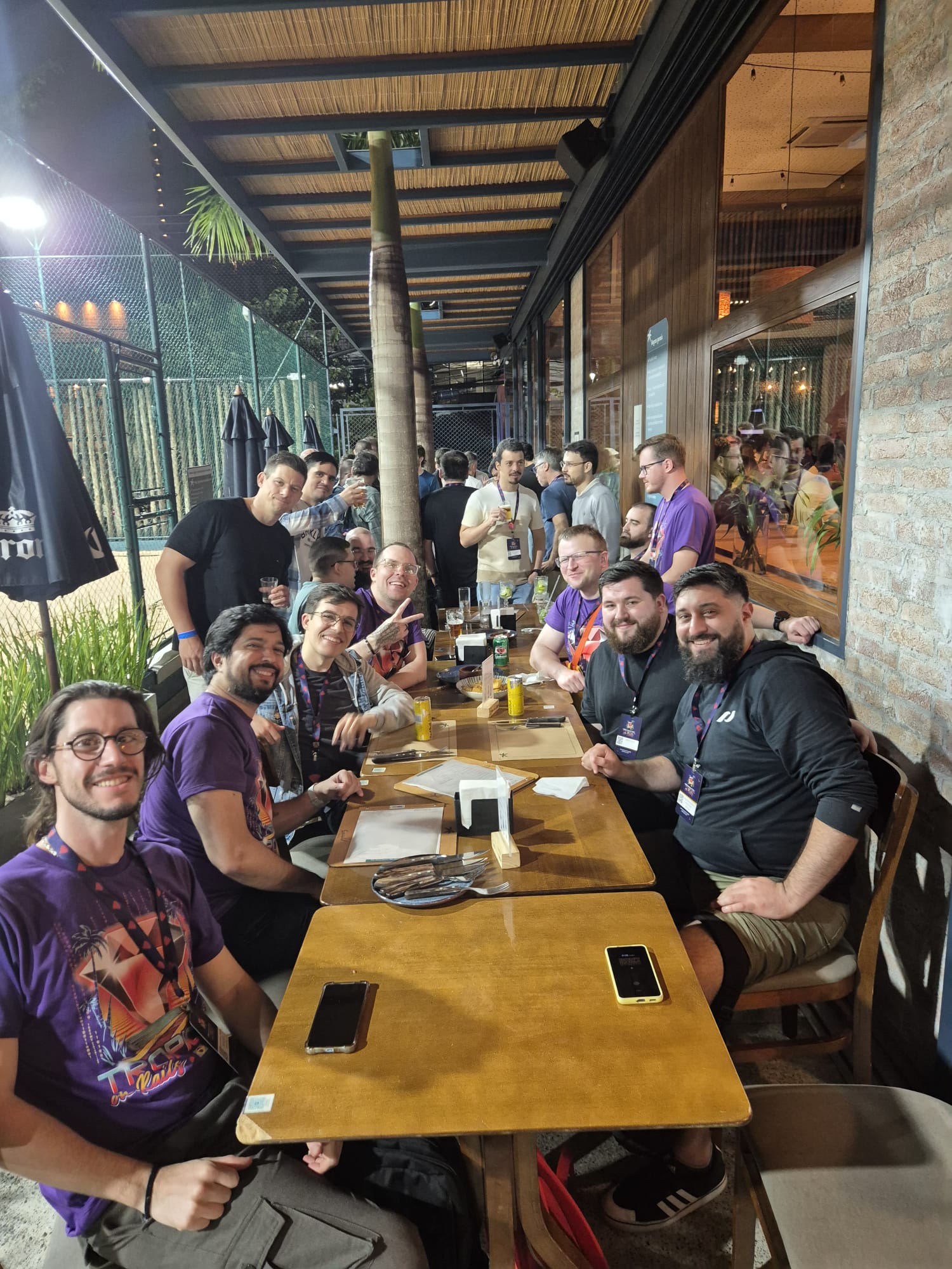 Tropical on Rails after party in Sao Paulo